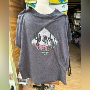 Wrangler Men's Gray Graphic T-Shirt